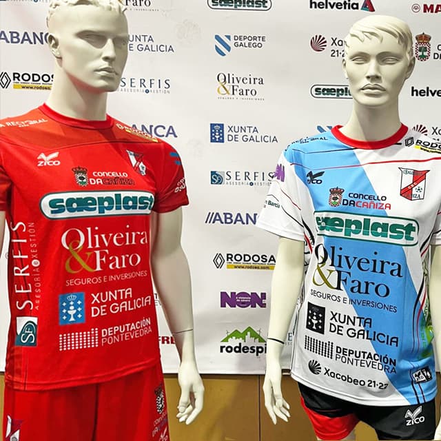 Patrocinadores de equipos deportivos en A Cañiza